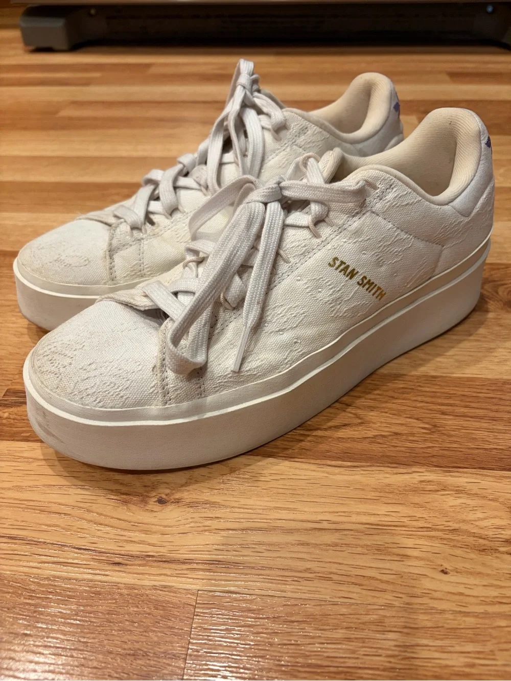 Women’s Adidas Stan Smith Tennis Shoes, Sz 9.5